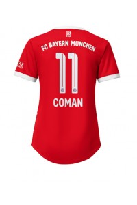 Fotbalové Dres Bayern Munich Kingsley Coman #11 Dámské Domácí Oblečení 2022-23 Krátký Rukáv